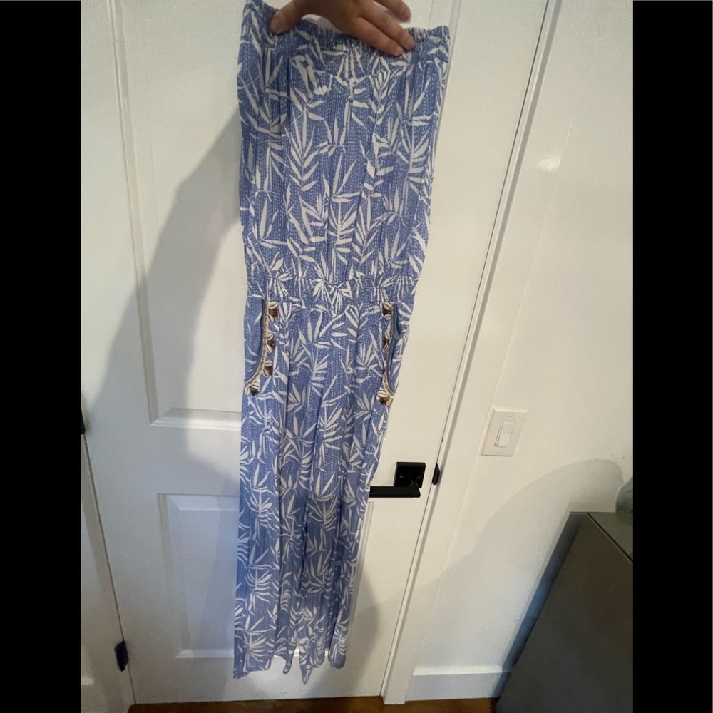 Hawaiian print jumpsuit